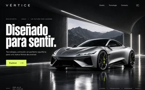 Portada de muestra de Vértice, una marca de automoción